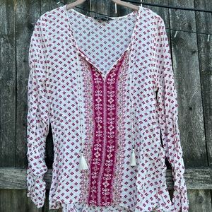Express boho top